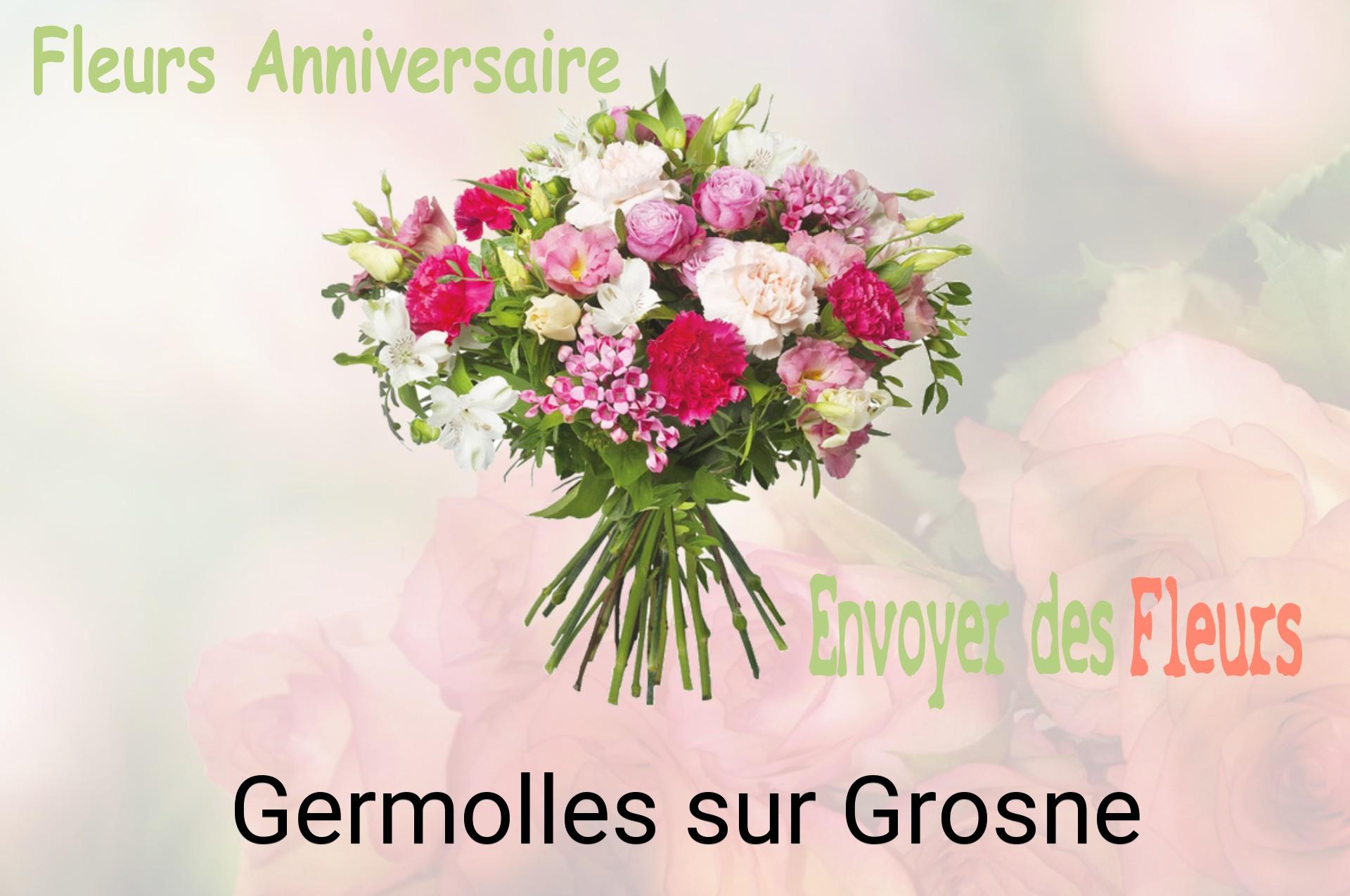 Bouquet de fleurs d’anniversaire livré à Germolles-sur-Grosne