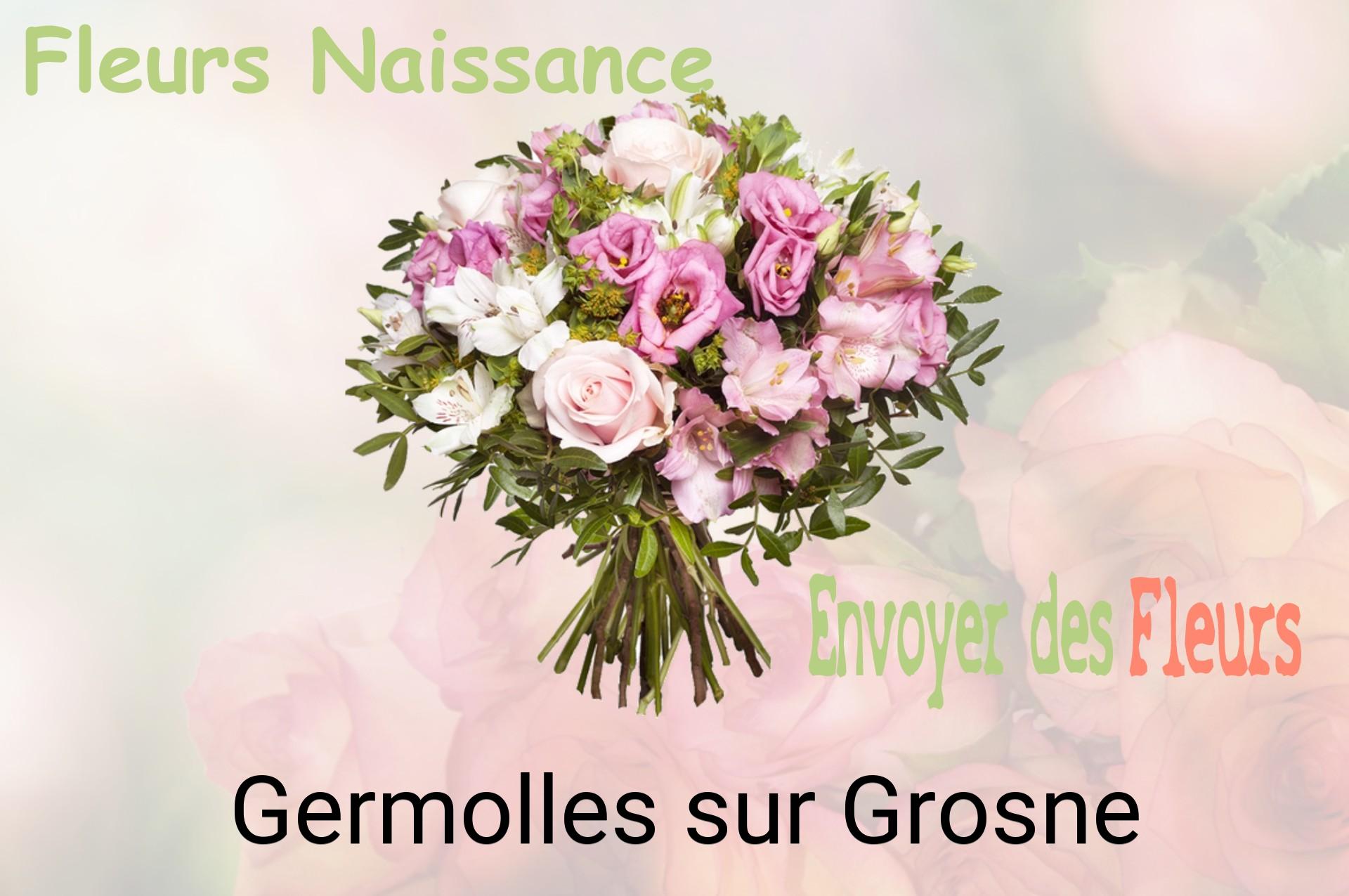Bouquet de fleurs de naissance livré à Germolles-sur-Grosne