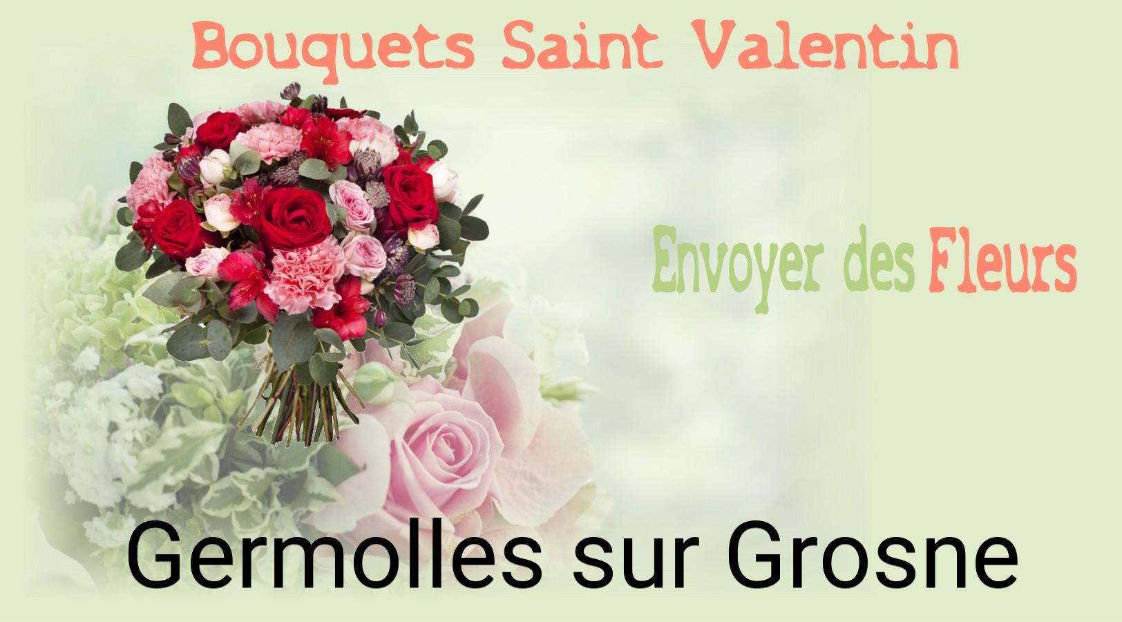 Roses de Saint-Valentin livrées à Germolles-sur-Grosne